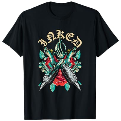 Tatouage esthétique à l'encre pour les amateurs et les artistes T-Shirt