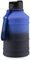 Navaris Botella de agua de acero inoxidable - Cantimplora XXL de metal de 2.2 L - Garrafa para bebidas de 1 pared para deporte camping gimnasio - Azul