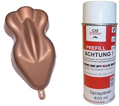 Lackpoint Spraydose 400ml Basislack Roségold Metallic Autolack