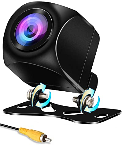 AHD 1080P Retrocamera Auto PAL&NTSC Telecamera Retromarcia Universale HD Visione Notturna IP68 Impermeabile Telecamera Posteriore Auto Compatibile con Display LCD/TFT e Monitor per Auto [12V, 25fps]