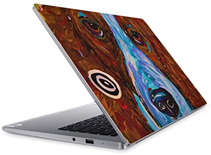Head Case Designs Offizielle Mad Dog Art Gallery Braunes Englisch Setter Hunde Vinyl Haut Aufkleber Abziehbild Abdeckung kompatibel mit Mi Notebook 14 (2020)