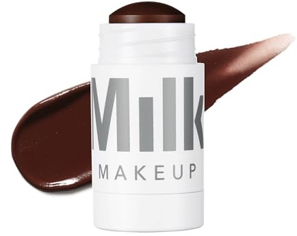 Milch Make-up Matte Bronzer, Abstand (sehr tiefe Bronze) - 0,19 unzen - Creme Bronzer Stick - Baubare, mischbare Farbe - Mattes Finish - 1.000+ Wischbewegungen pro Stick - Vegan, tierversuchsfrei