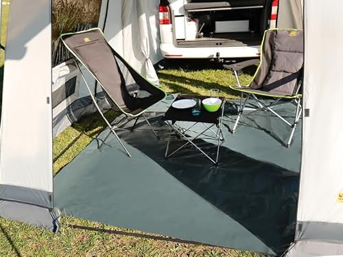 APT Bodenschutzplane mit Ösen 300x700cm Bodenplane für Campingzelt, Vorzelt