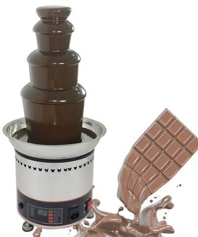 Macchina Per Fontana Per Fonduta Di Cioccolato In Acciaio Inossidabile, Macchina Per Fontana Di Cioccolato, Con Copertura Antipolvere In Plastica Acrilica Trasparente, Per Matrimoni