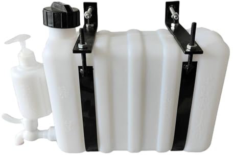 Réservoir d'eau de camion, réservoir d'eau de véhicule de 9 litres avec clé, réservoir d'eau de camping-car, cruche d'eau, réservoir d'eau utilitaire portable, transporteur d'eau