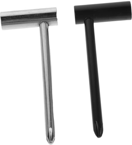 Milisten 2 Stück Teiliges Gitarren Truss Rod Wrench Schlüssel Präzises Gitarrenhals Einstellungswerkzeug Robustes Gitarren Wartungstool Für Musiker Und Gitarrenbauer