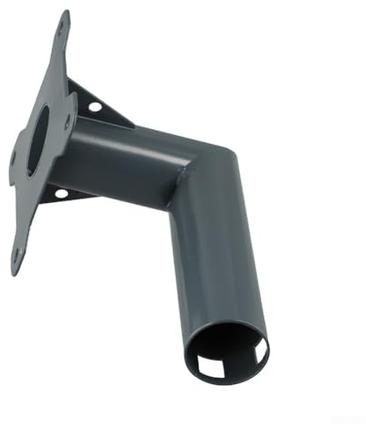 Kit de montage mural court compatible avec support d'antenne parabolique rectangulaire V2 en acier inoxydable pour installation extérieure ferme, matériel de montage résistant aux intempéries