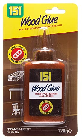 Pegamento rápido de madera súper fuerte, no tóxico, 120 g.