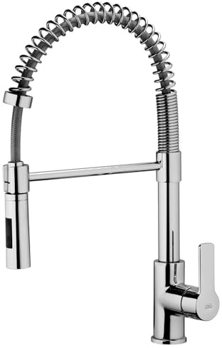 RED Miscelatore cucina Professional 2 Getti ABS Minimal