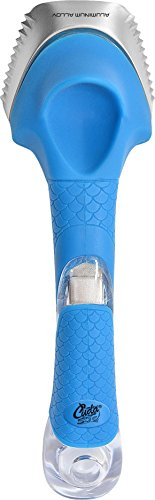 Cuda 18115 Fischschupper, Aluminium Anglermesser, Blau