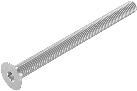 Vis à tête fraisée SECCARO M4 x 50 mm, acier inoxydable V2A VA A2, DIN 7991 / ISO 10642, six pans creux, 20 pièces