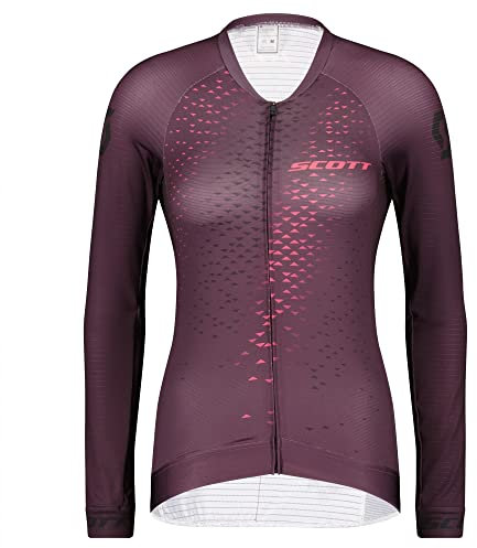 SCOTT RC Pro Damen Fahrrad Trikot lang lila 2022: Größe: XS (34/36)