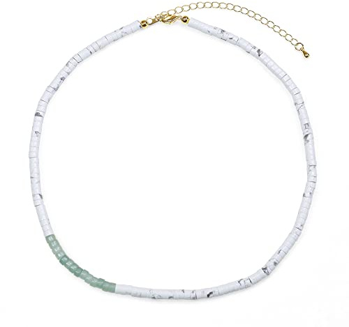 COAI Damen Feiner Heishi Perlen Choker