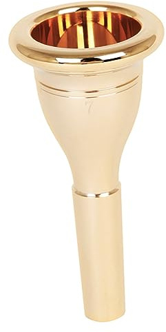 Vergoldetes Blechblasinstrument 13, 3mm Schoke 7, für Schüler | Goldfarbene Messingausführung, Glatte Klangcharakteristik, für Einsteiger und Profis