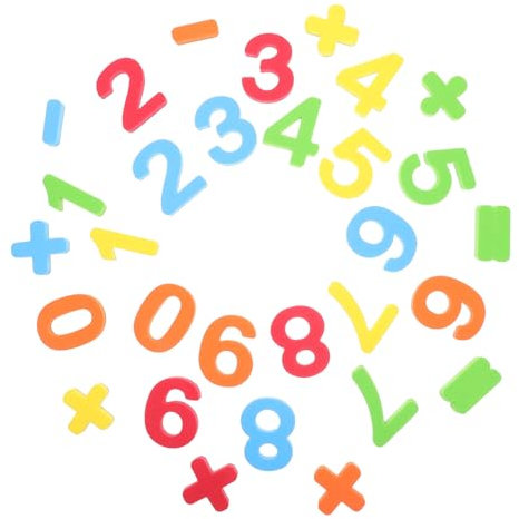 KICHOUSE Magnetische Zahlen Kühlschrankspielzeug Multifunktionales Lernwerkzeug Für Pädagogisches Spielzeug Zur Verbesserung Der Mathefähigkeiten Geeignet Für Einsatz Im Klassenzimmer