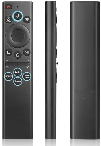 Voice Remote for Samsung-TV-Remote-Control-Replacement, BN59-01385A Universal Remote Compatible for Samsung with Voice Function Frame Serif Crystal Solar UHD Neo QLED OLED 4K 8K Smart TVs