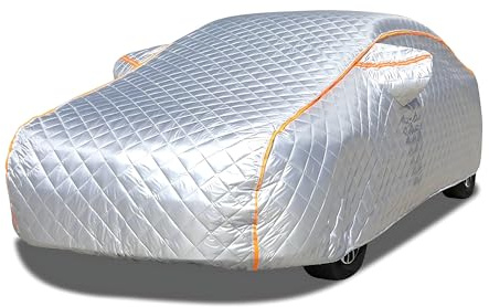 Autoabdeckung Outdoor für Mazda SUV CX-5 2000-2024, Autoabdeckung Hagelschutz, Autoabdeckung Indoor, Autoabdeckung Wasserdicht, Autoabdeckung Sonnenschutz, Neue Anpassung Autoabdeckung(Silver)