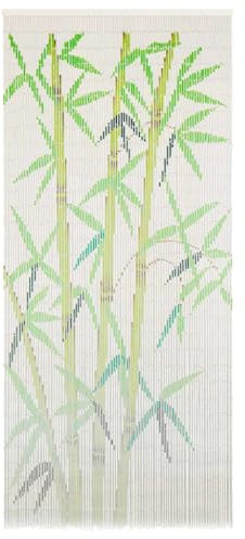 Insekten-Türvorhang aus Bambus, 90 x 200 cm