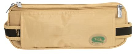 Hajj Safe Anti-Theft Hajj & Umrah Waist Bag & Ihram Belt for Men (Beige)