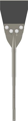 Bosch 1 raschietto Pro SDS max (per piastrelle, piastrelle, piastrelle, diametro mm, accessorio professionale, martello perforatore, tritatore)