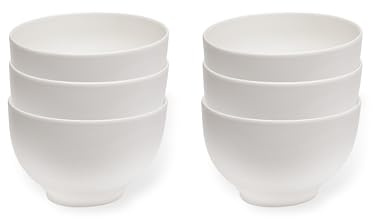 Villeroy & Boch Vivo Basic White Schalen Set 12 Personen weiß, Spülmaschinenfest, Mikrowellensicher, Müslischalen, Schüsseln, Bowl, Suppenschüsseln, Salatschüssel, Essschalen, Premium Porzellan