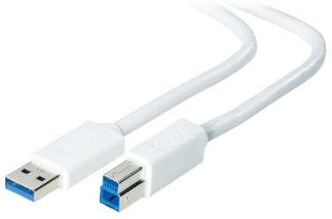 Belkin 3m USB 3.0 A-B Cable - White
