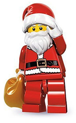 LEGO Series 8 Collectible Minifigure - Santa with Toy Sack by LEGO