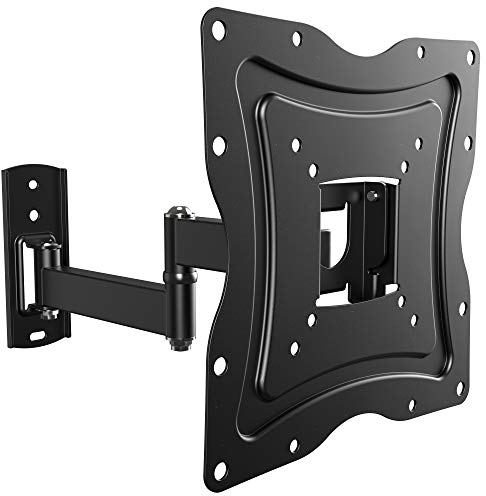 RICOO Supporto TV parete S2322 Girevole Inclinabile Televisore 19-47 (48-119 cm) Staffa universale Televisione LED/LCD/Curvo VESA 75 x 75-200 x 200