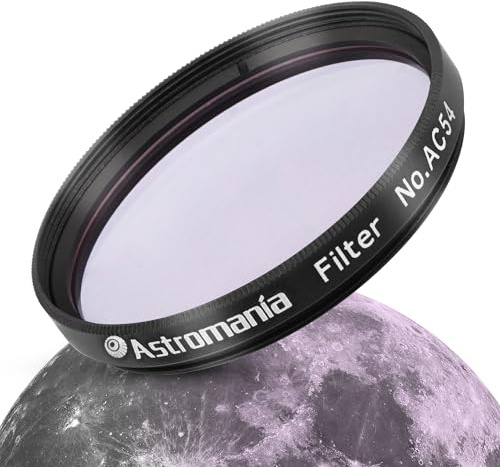Astromania Mondfilter für Teleskop (5,1 cm), Neutraldichte, Metall, Grau