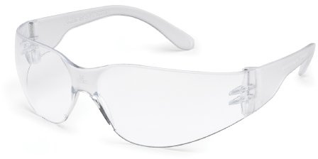 Gateway Safety 4679 UL-Certified StarLite Safety Glasses, Clear Anti-Fog Lens, Clear Temple (Pack of 10)
