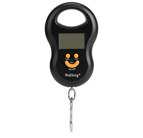 Fdit 50 kg / 10g Gepäck Waage Digitale Elektronische Waage Hintergrundbeleuchtung LCD Display Angeln Skalen mit Hängende Haken