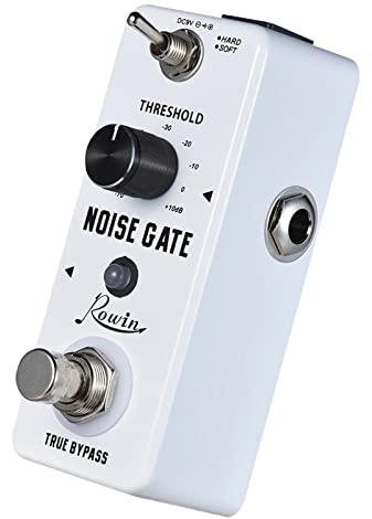 Btuty Noise Gate Pedal Gitarre Noise Suppressor Effekte Pedal Rauschunterdrückung Pedal 2 Modi True Bypass