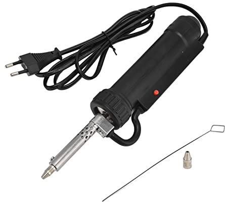 30W ADT 6 Ventosa Elettrica Automatica per Latta, Aspiratore Elettrico Strumento per Pompa di Aspirazione Saldatura a Vuoto Rimuovi Pompa Dissaldatore Spina Europea AC220V