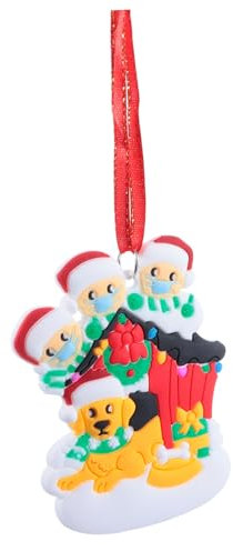 Cabilock -weihnachtsornament Mit Hund Personalisierte -Dekoration Für Weihnachtsbaum Einzigartiger Hängender Für Festliche Wohnräume