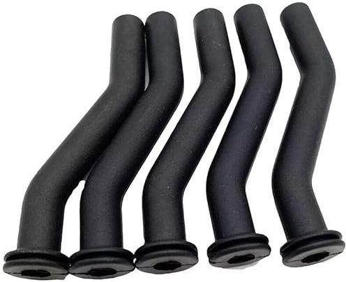 5 Stück Staubsaugerschlauch ersetzt 596163 593998 797408 Motormodelle Rasenmäher Ersatzteile Garten Elektrowerkzeuge Ersatzzubehör-Set