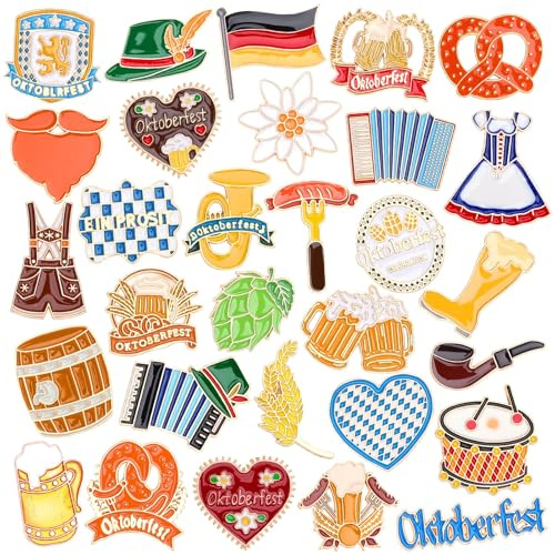 SANNIX 60 Stück Brosche Set, Emaille Pins für Kleidung, Hüte, Accessoires, Geschenke