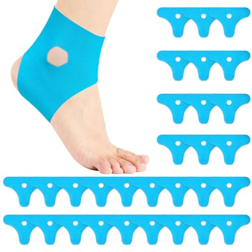 30 Stück Tap für Knöchel, Kinesiotapes Physio Tape für Knöchel Kinesiologie | Wasserfestes Sprunggelenk Tape, Kinesiologie Tape Vorgeschnitten, Elastisches Knöchelstütze Für Sport & Alltag