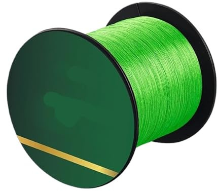 500 m Micro Angelschnüre 8 Stränge Geflochtene PE Glatte Multifilamentschnur Seefischerei Karpfen Fliegendraht Schnur Werkzeug(500m Green)