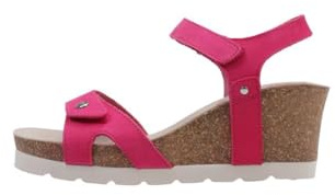 Panama Jack Sandalias de Mujer Julia B58 Nobuck Fucsia/Fuchsia 41 EU