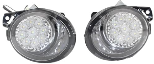 pour VW pour Passat B6 3C 2006 2007 2008 2009 2010 2011 9 LED feu de Brouillard Avant de Voiture 9 LED DRL feu de Brouillard feu de Brouillard Pare-Chocs Avant feu de Brouillard