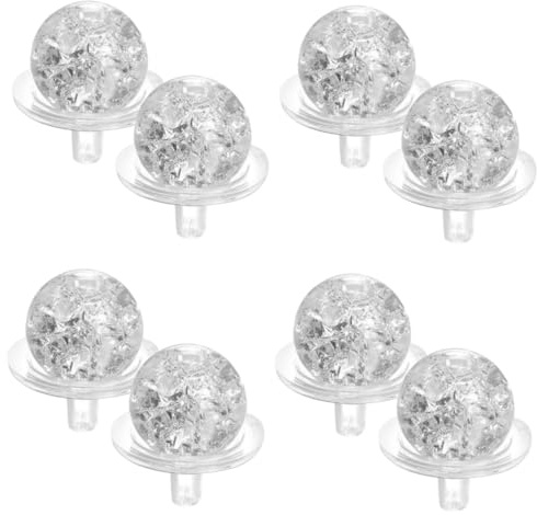 UPKOCH 4 Ensembles Décoration avec Socle Boules Décoratives pour Maison Bureau et Jardin Accessoires DIY pour Fontaine et Aquarium