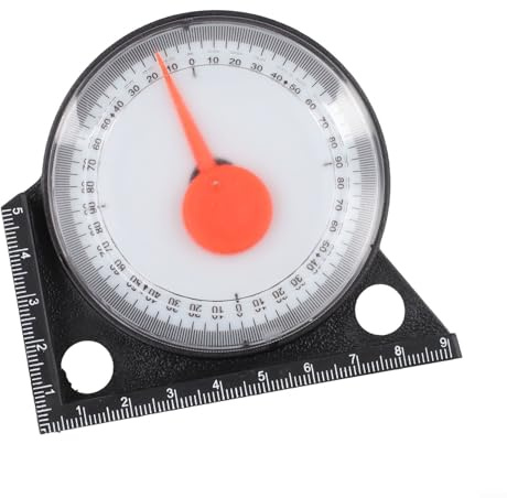 Magnetic Angle Level Finder Meter with Clinometer Gauge for Measuring Levels and Angles in Construction and Engineering Fields