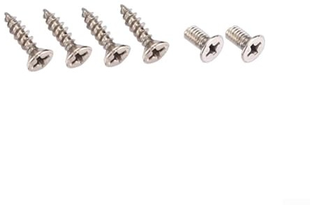 Placa de reparación de bisagras para puertas de armario y placas laterales con tornillos, material de acero inoxidable para una fijación duradera (1# (1# (1# (tablero de reparación de copa de bisagra