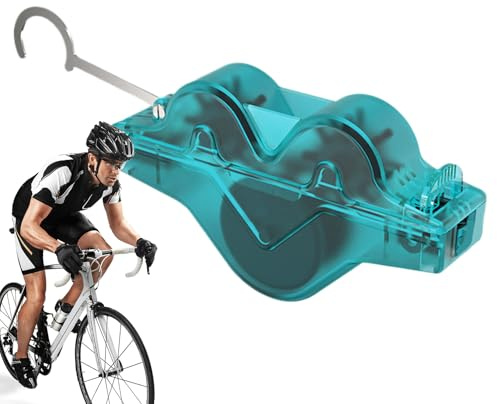 Fahrrad-Kettenreiniger – Werkzeug für Waschmaschine für Motorrad, aus Edelstahl, ABS, PP, PA, langlebig, komplettes Set für die Reinigung von Getrieben, Werkzeug für schwere Lasten, reinigt