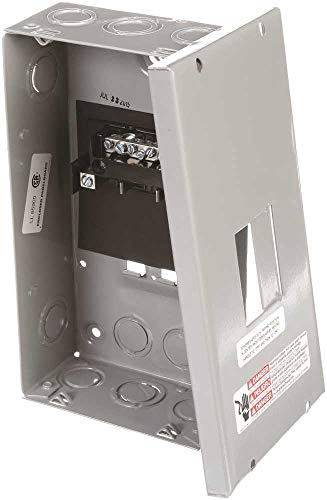 Siemens E0816ML1125F Flush Mount, 125 Amp, 8 Space, 16 Circuit, Load Center , Gray