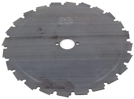 Ratioparts gräsklippare Mejseltand kniv 22 tand ytterdiameter 225 mm, håldiameter 25,4 mm, tjocklek 1,8 mm, svart