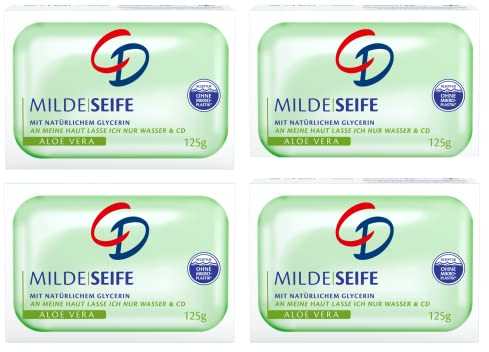 CD Milde Seife Aloe Vera, 4er Pack (4 x 125 g)