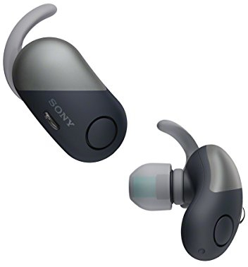 Sony WF-SP700N True Sport Kopfhörer (Wireless, Noise Cancelling) schwarz, mit Alexa-Integration