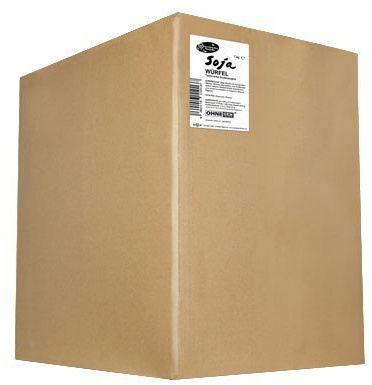 VANTASTIC FOODS SOJA WÜRFEL SOJAFLEISCH FLEISCHERSATZ, VORRATSKARTON 7KG, Vegan, Vegetarisch, Soja-Fleisch