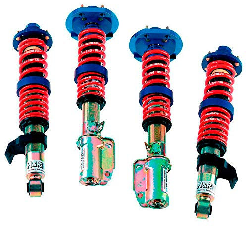 H&R 28707-2 Monotube Gewindefahrwerke Volkswagen Polo GTI 2017-VA35-60/HA30-50mm